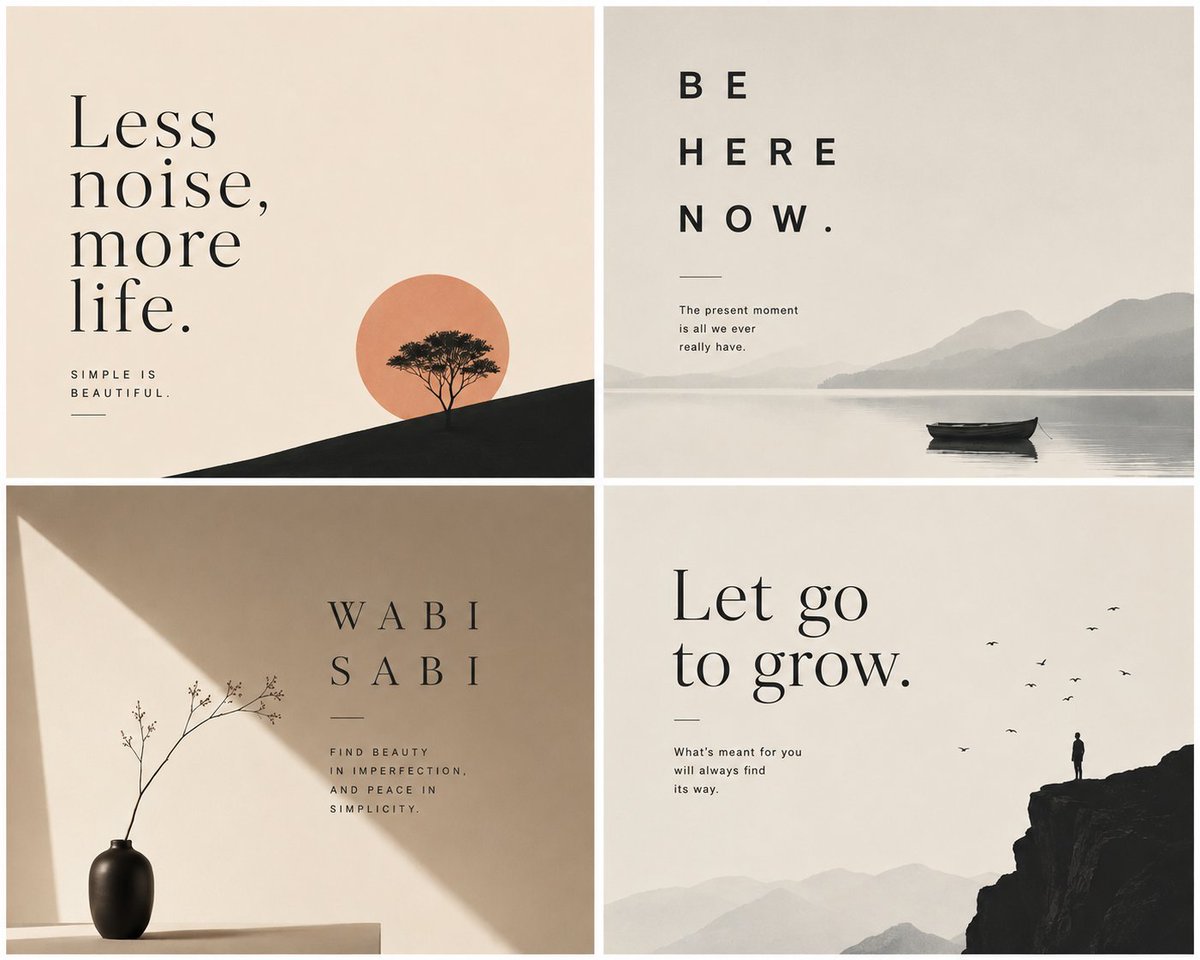 Minimalist Poster Generation Prompt