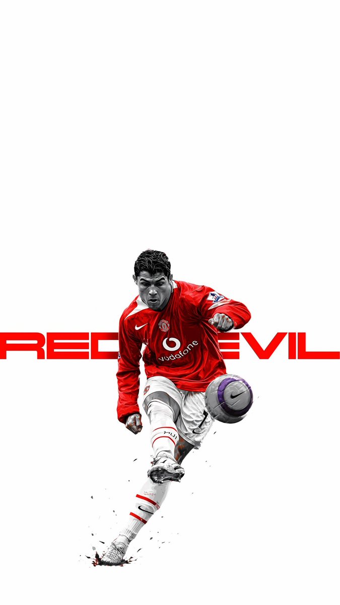 Cristiano Ronaldo Manchester United Sports Illustration Collection