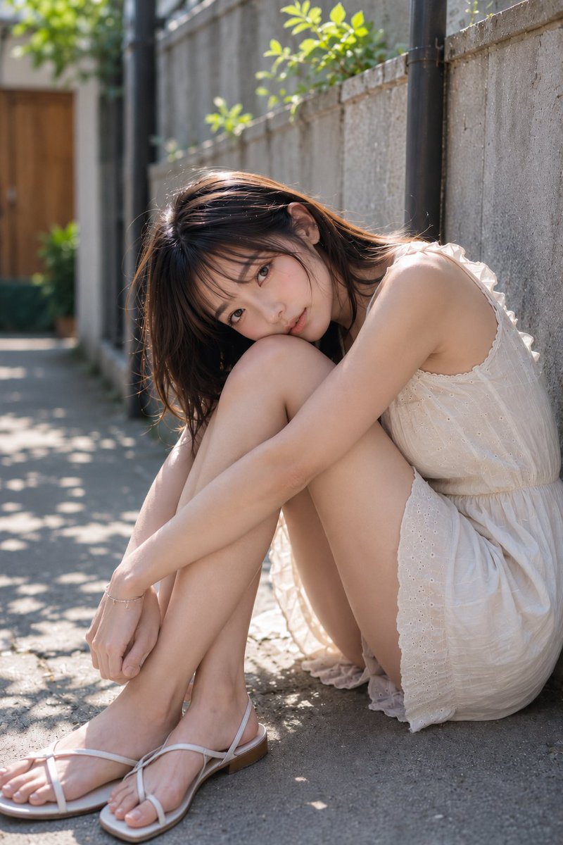 Summer Light on the Knees