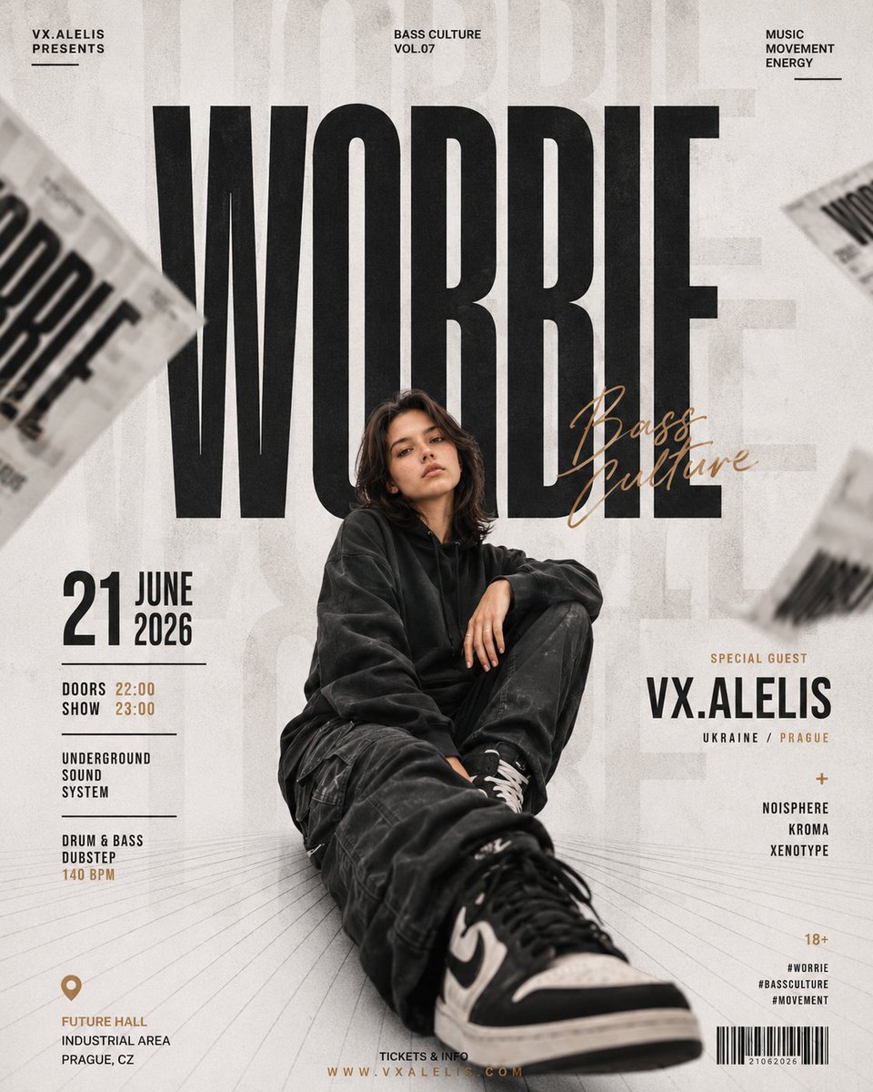 Premium Underground Music Event Poster