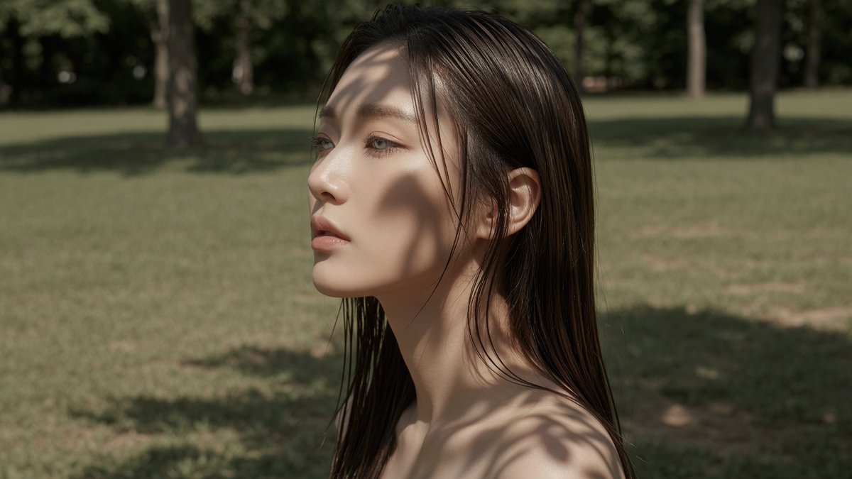 High-Key Japanese Editorial Portrait