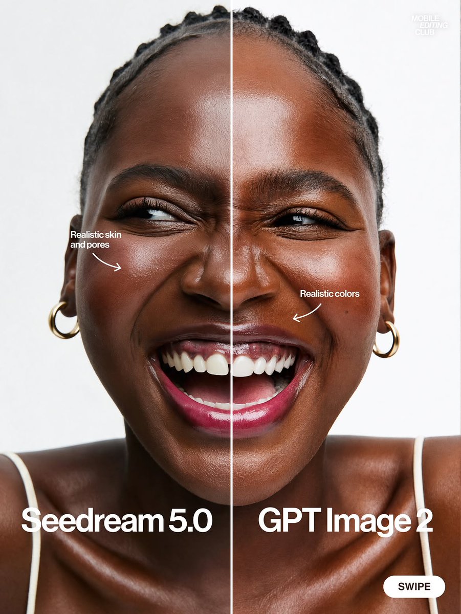 AI角色脸部生成:Seedream vs GPT Image 2 对比