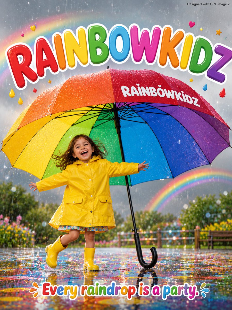 RAINBOWKIDZ 雨天欢乐广告