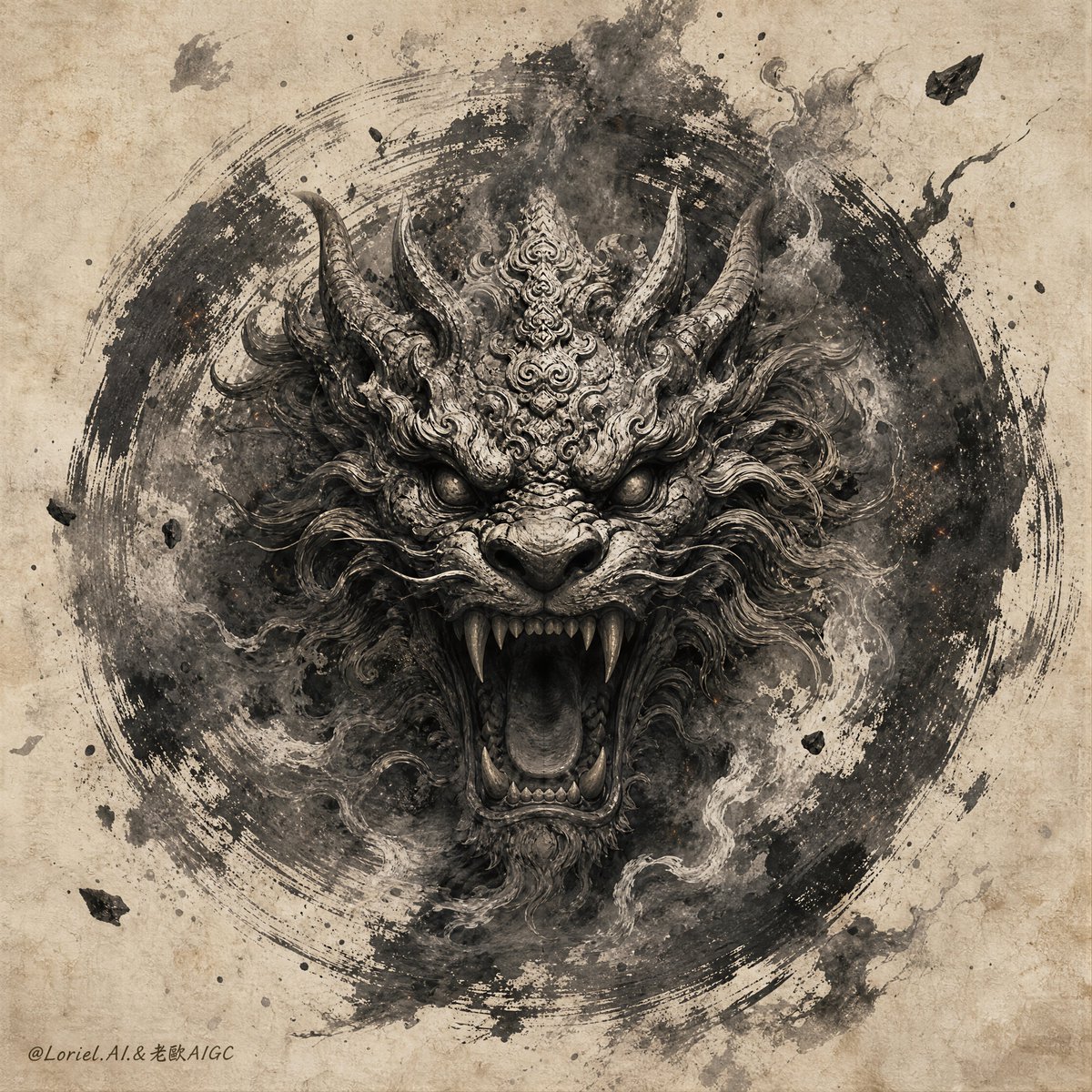 Ash Fang Sutra: Guardian Beast Head