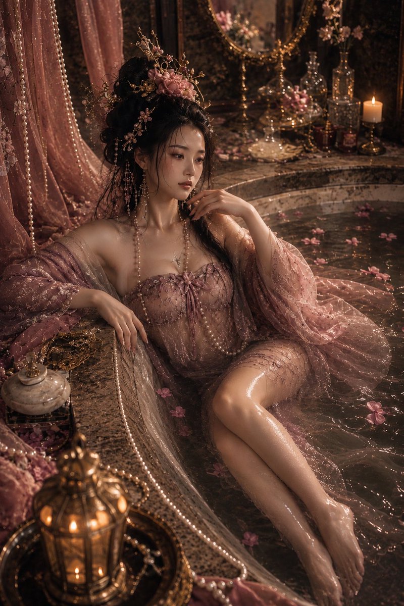 Yang Guifei Bathing