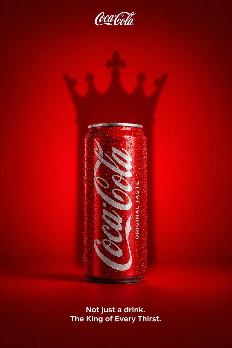 Coca-Cola Crown Ad Poster
