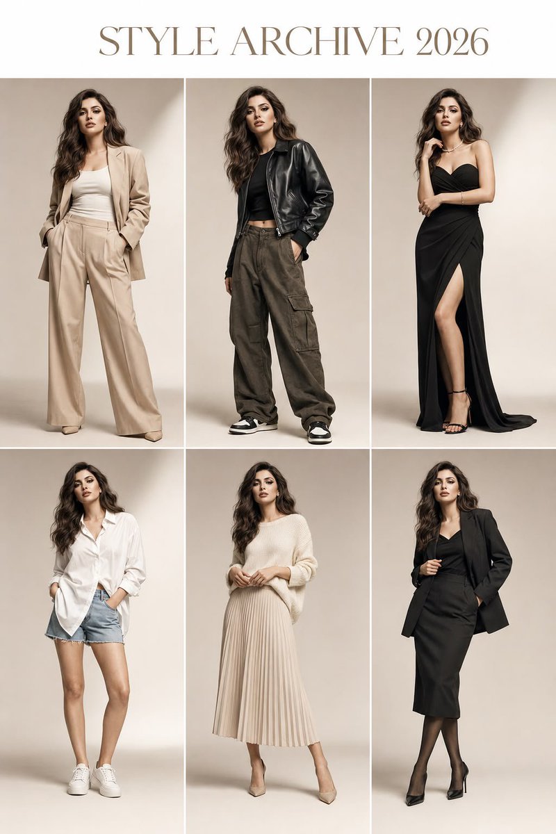 STYLE ARCHIVE 2026 Fashion Editorial Wardrobe Portfolio