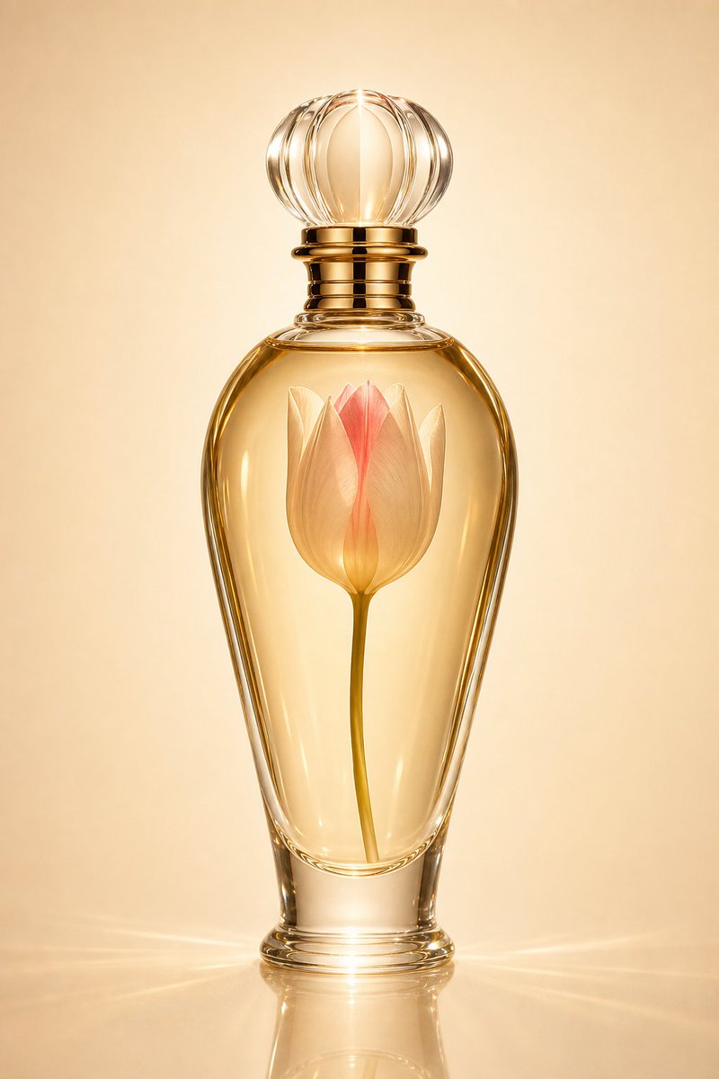 Tulip Fragrance Bottle: A Specimen of Scent