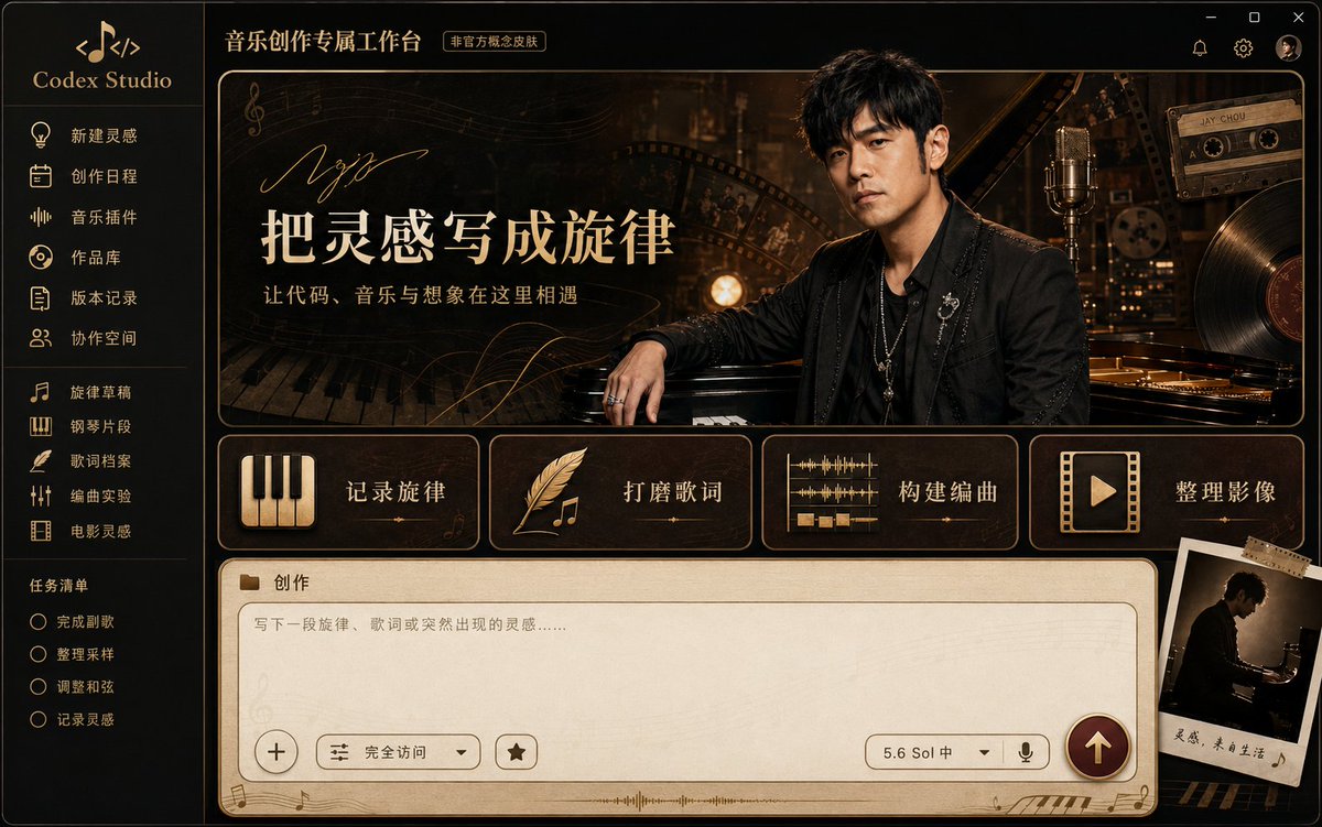 Codex Jay Chou Skin Concept Design