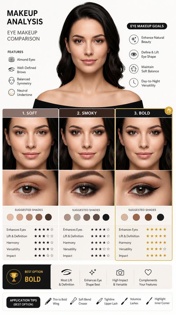 Makeup Analysis Infographic