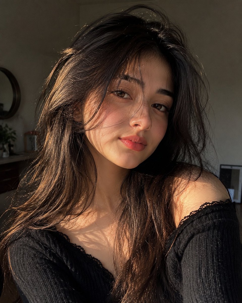Elegant Portrait at Golden Hour