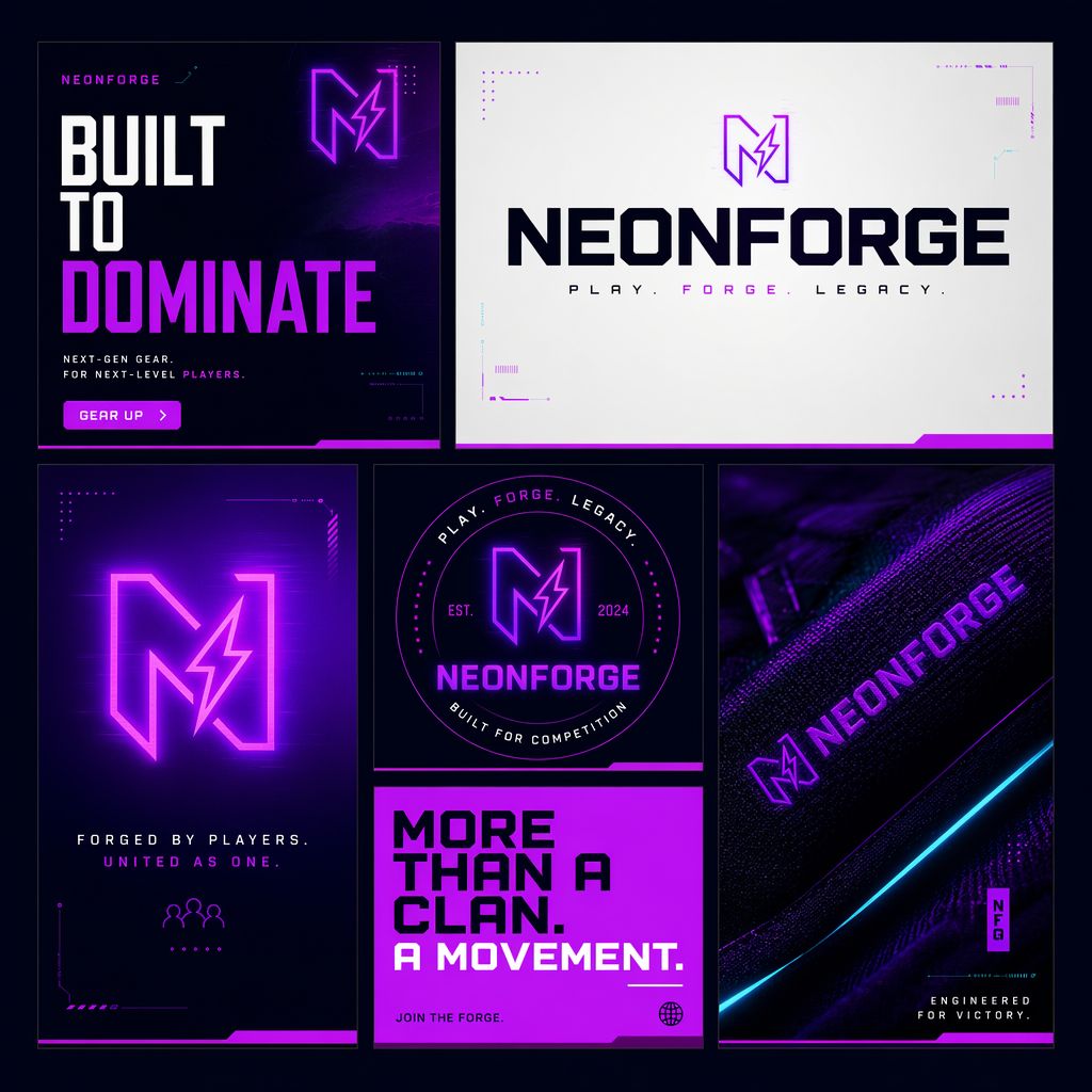 Multi-Format Brand Campaign Grid