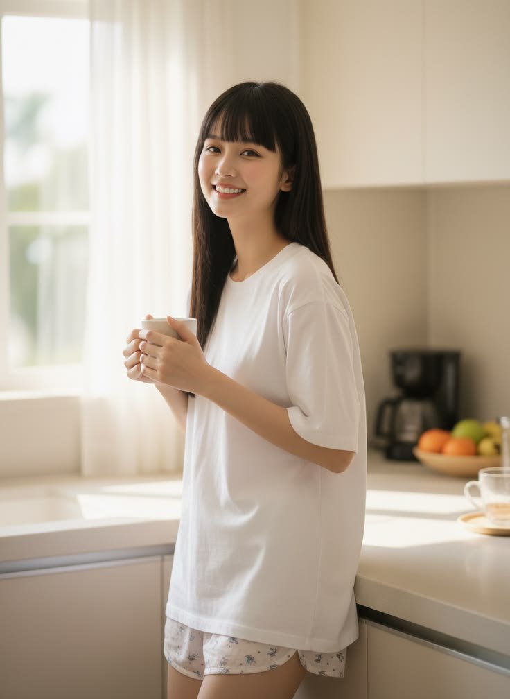 Morning Coffee and Peaceful Morning