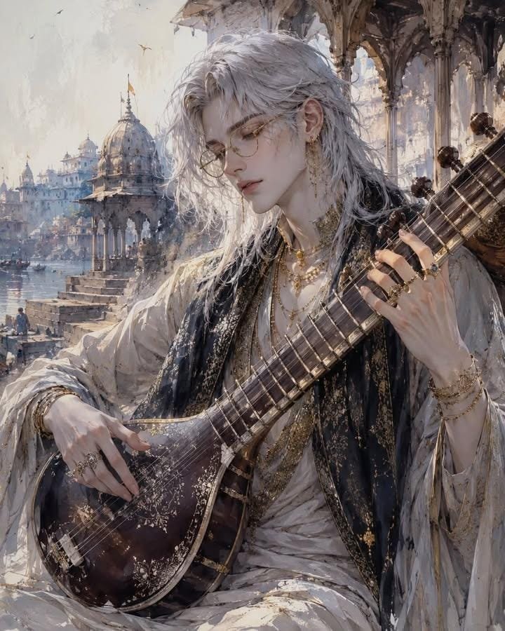 空灵奇幻音乐家肖像