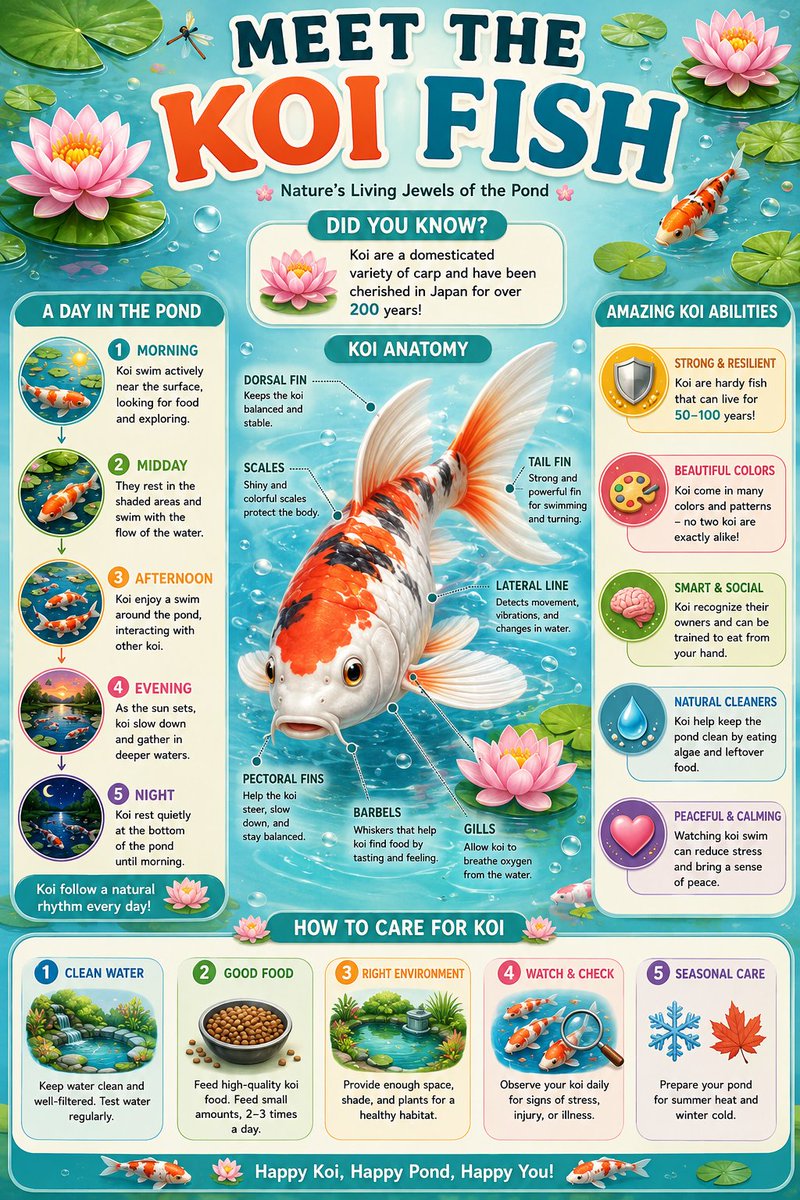 Meet the Koi Fish