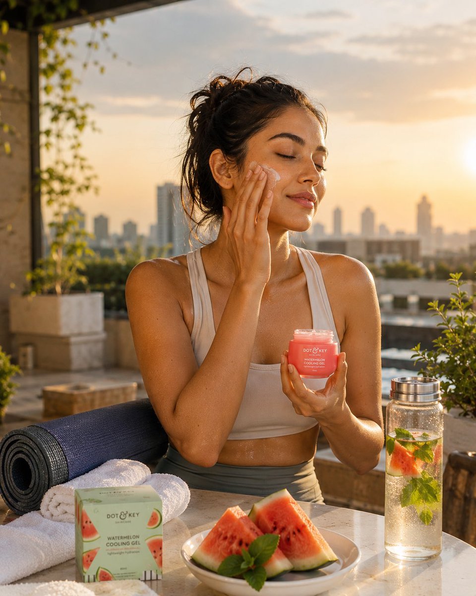 Dot & Key Watermelon Cooling Gel - Authentic Morning Moment