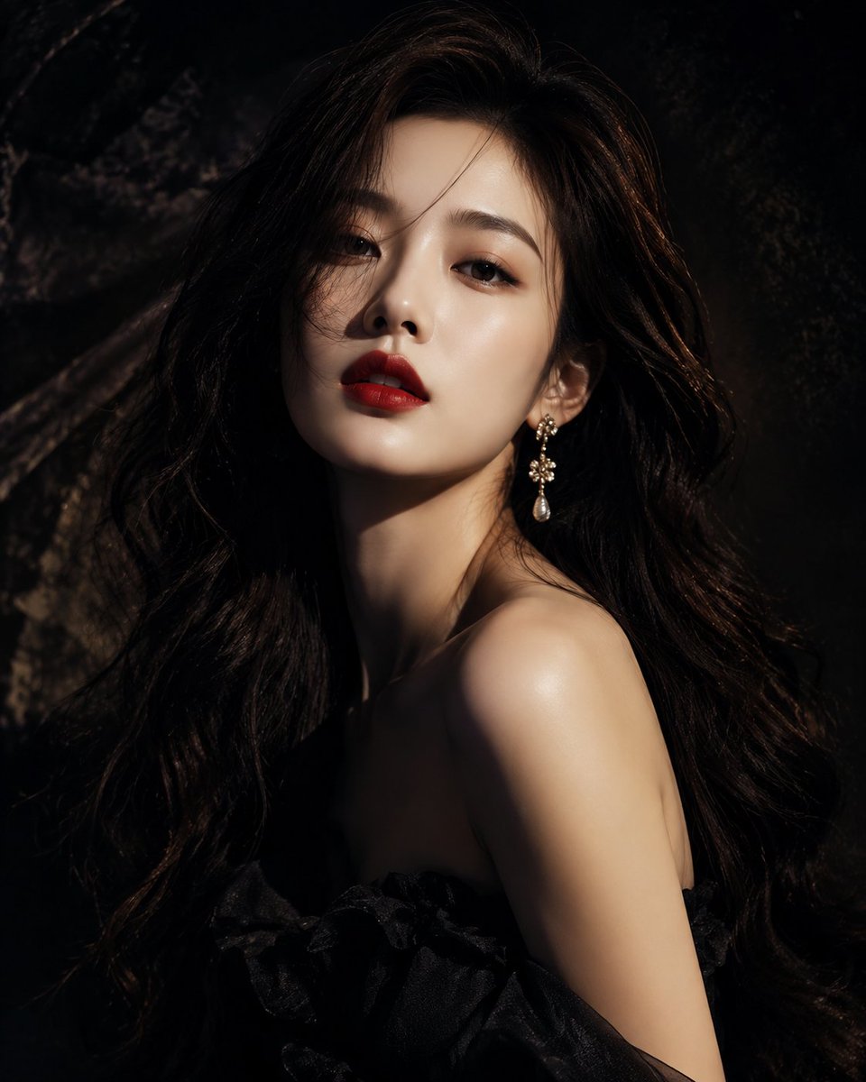 Cinematic Portrait of East Asian Woman