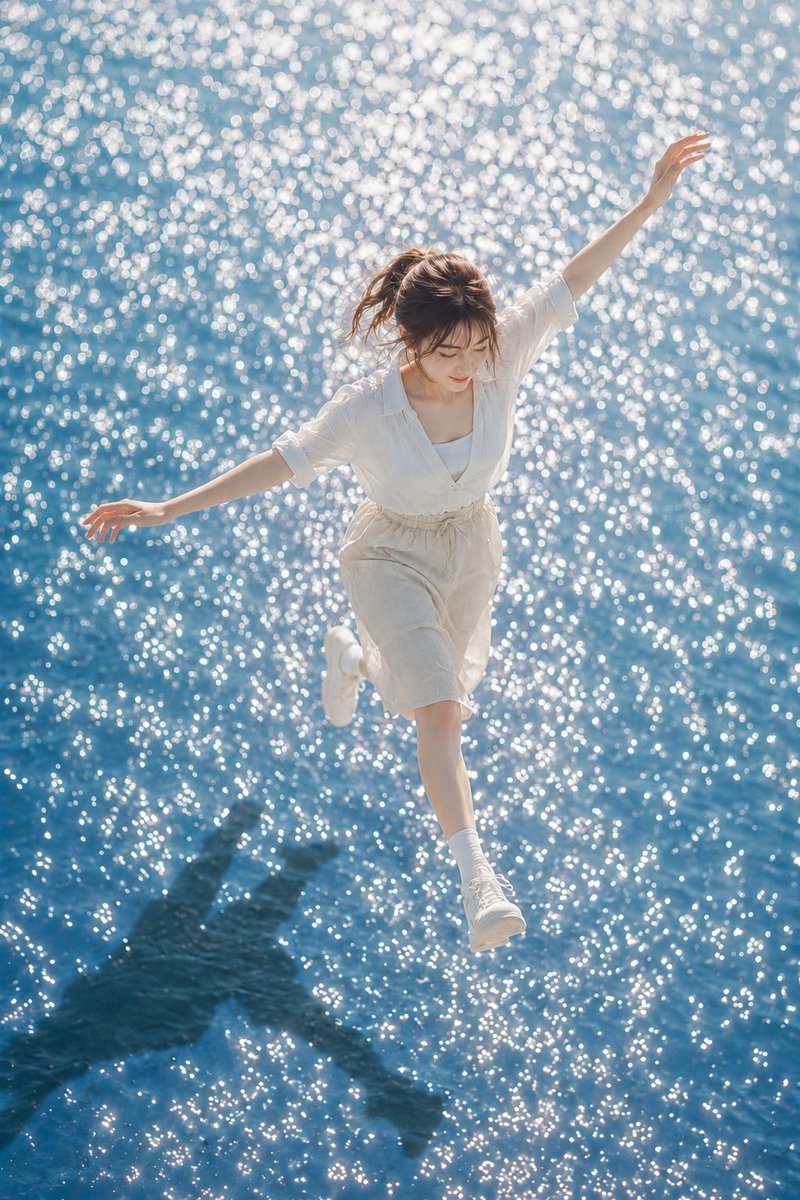 Stepping on Light in Summer