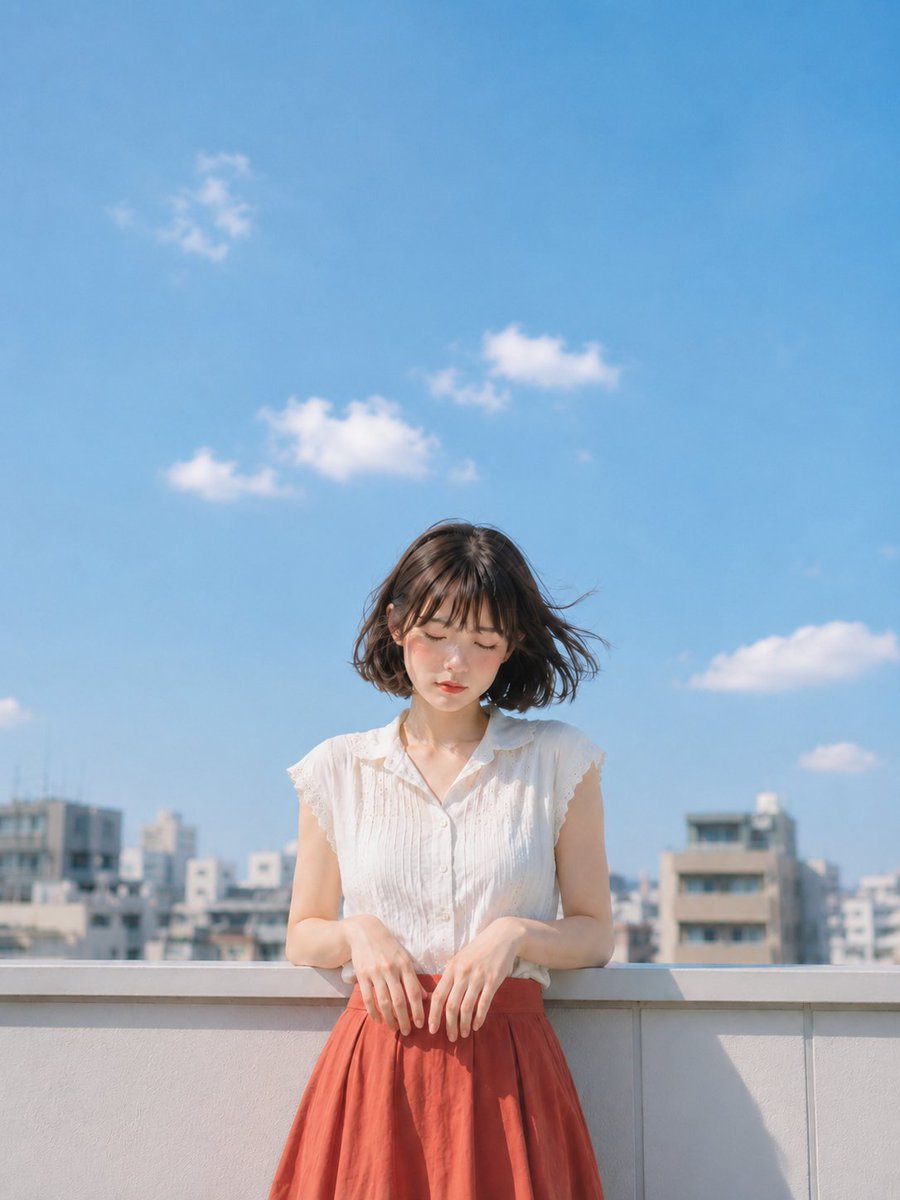 Summer Rooftop Portrait