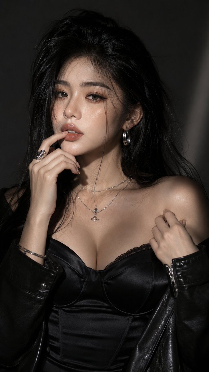 Luxury Indonesian Baddie Fashion Portrait